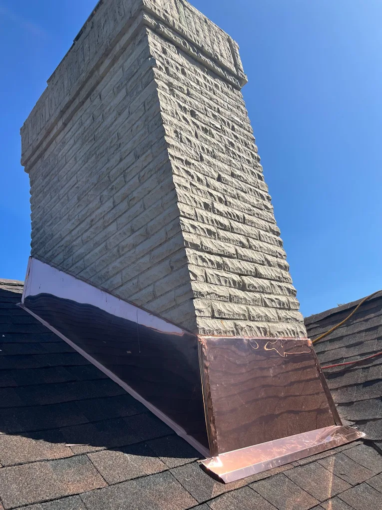 Copper Chimney Flashing in Metuchen, NJ